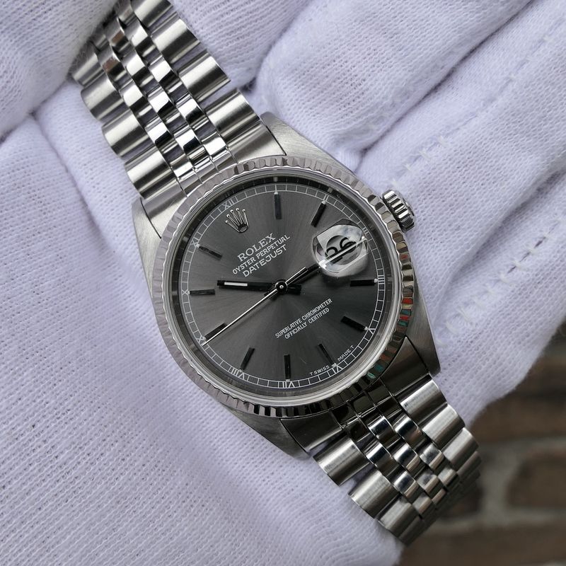 Image 24 of Rolex Datejust 16234; Automatic watch in full set