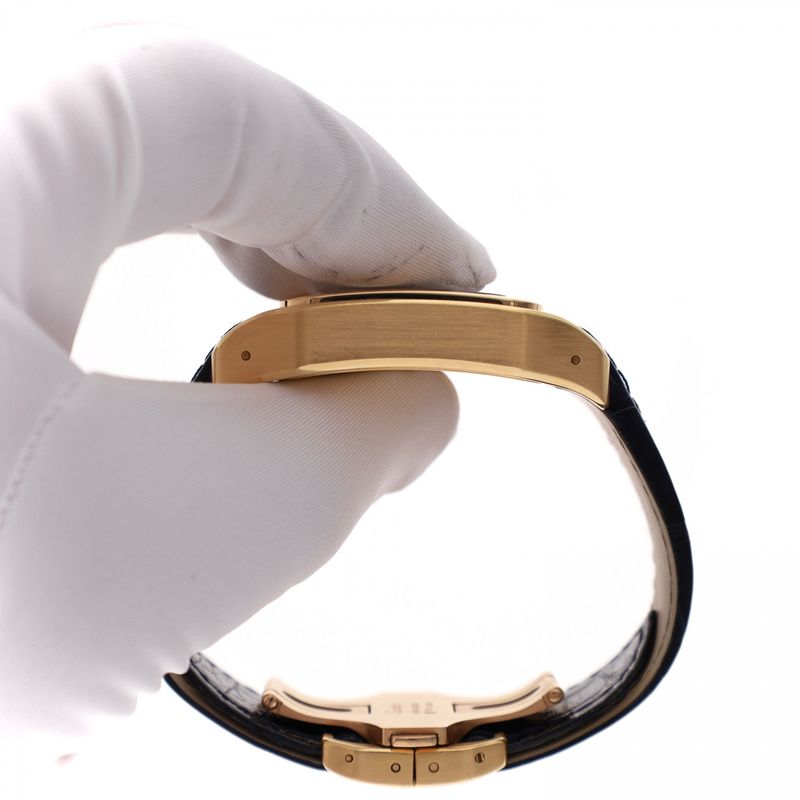 Afbeelding 12 van Cartier Santos XL 2657 W20071Y1; Automatisch 18ct. Gouden Heren Horloge