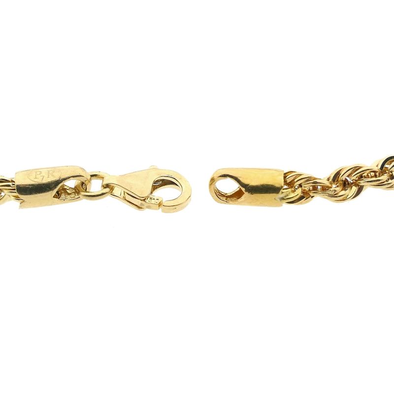 Image 3 of Gold twisted link chain