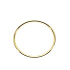 Image 3 of Gold smooth slave bracelet; Size M/L