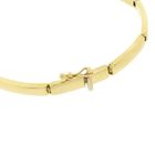 Image 5 of Gold bar link bracelet | 19 cm