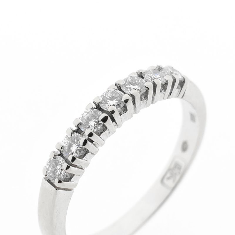 Image 3 of White gold ring with diamond | 0.35 ct. | Le chic