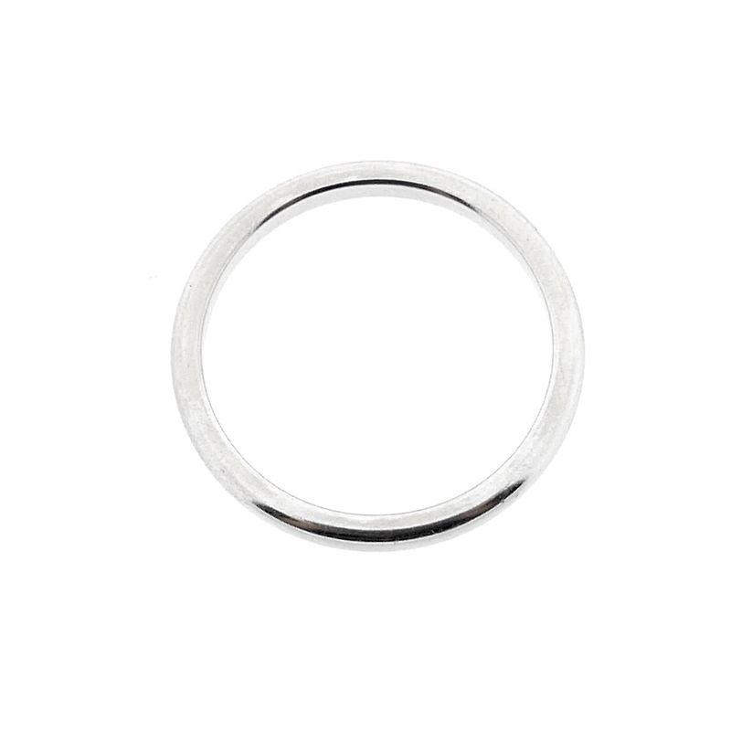 Image 2 of White gold sliding ring; Diamonde