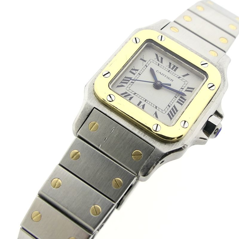 Image 7 of Cartier Santos Galbee; Automatic ladies watch