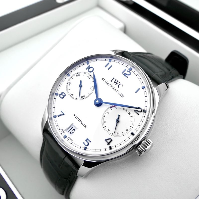 Image 18 of IWC Portuguese '7 Days' IW500107; Automatic men's watch