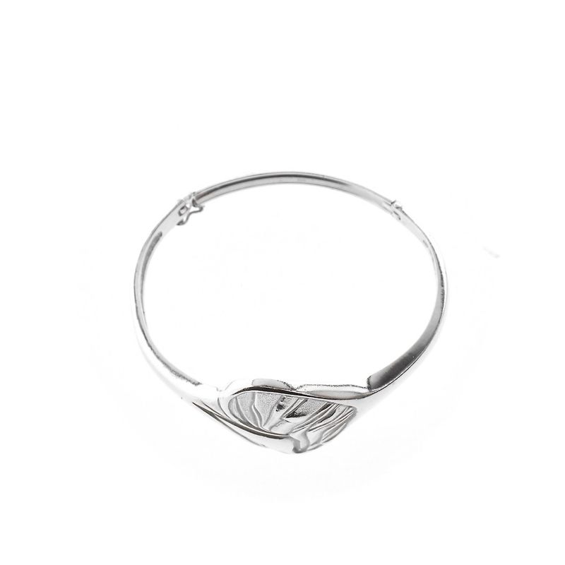 Image 4 of Silver bracelet with fantasy design | Ø 60 mm