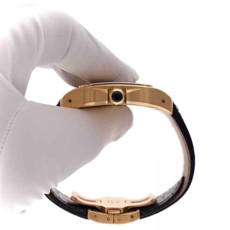 Afbeelding 8 van Cartier Santos XL 2657 W20071Y1; Automatisch 18ct. Gouden Heren Horloge