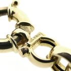 Image 5 of Gold jasseron link chain | 46 cm