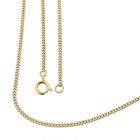Image 1 of Gold gourmet link chain | 46.5 cm