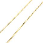 Image 6 of 14K Gold Venetian Box Chain; 61 cm