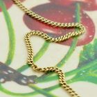 Image 9 of Gold thin gourmet link chain