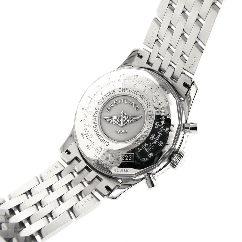 Image 9 of Breitling Old Navitimer A13322; Automatic Chronograph Men's Watch