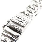 Afbeelding 3 van Zilveren Buddha to Buddha fantasieschakel armband; Nathalie | 18 cm