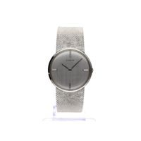 Corum 18ct. Ref: 8261 White Gold Men's Watch 'Linen' Dial Cal. 4200