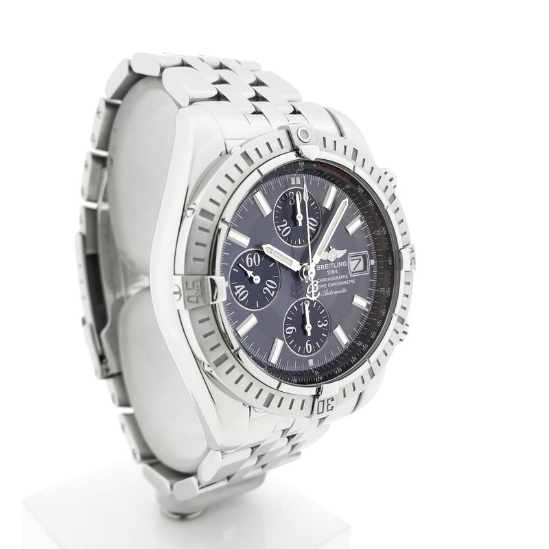 Image 3 of Breitling Chronomat Evolution A13356; Chronograph men's watch in full set