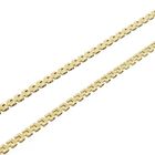 Image 7 of Gold Bismarck link necklace with fixed pendant | 46.5 cm