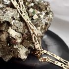 Image 9 of Solid gold fantasy/figaro link chain | 43 cm