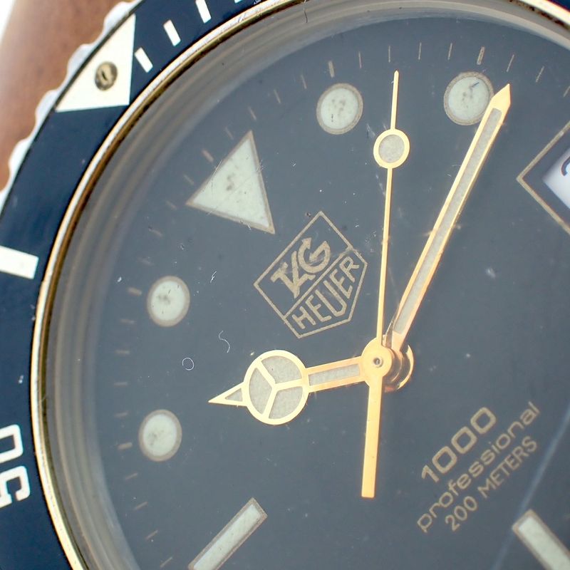 Image 4 of Tag Heuer 1000; Vintage men's watch