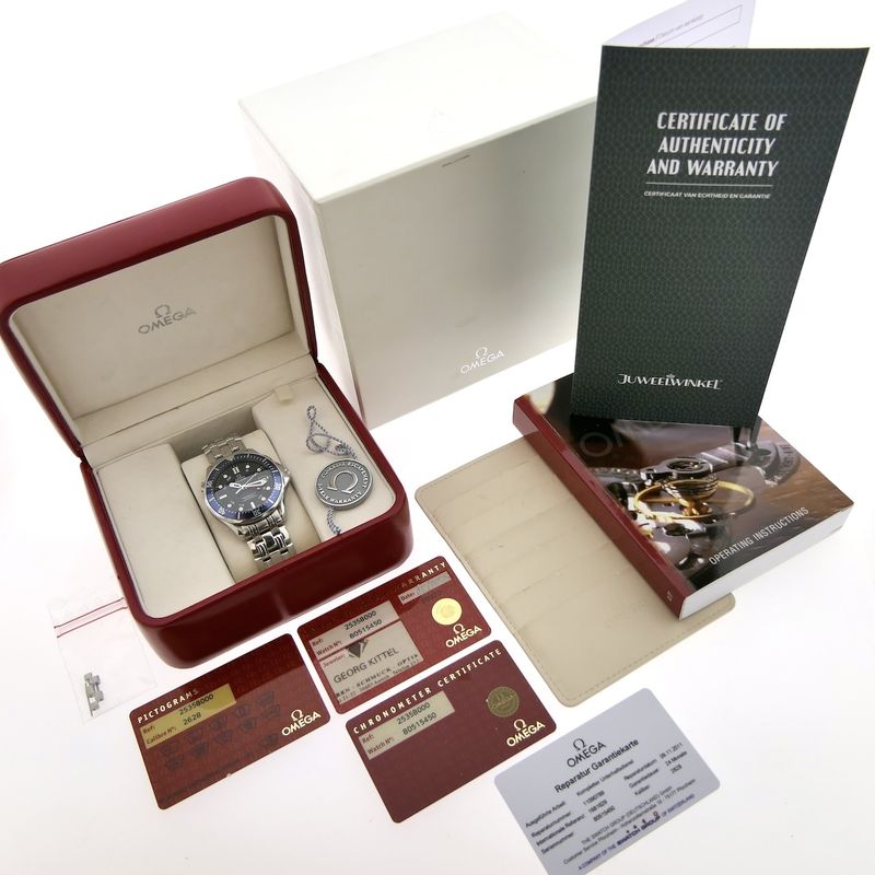 Image 4 of Omega Seamaster 300m GMT Co-Axial 2535.80.00; Automatic men's diving watch