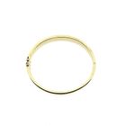 Image 3 of Gold wide slave bracelet | Ø 60mm