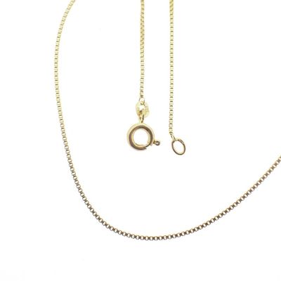 Image 1 of Golden Venetian link chain | 46 cm