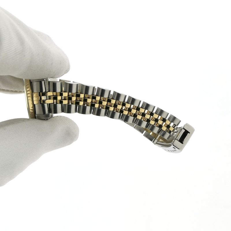 Image 8 of Rolex Lady-Datejust 26mm 69173; 18k. Vintage 18k. gold/steel women's watch