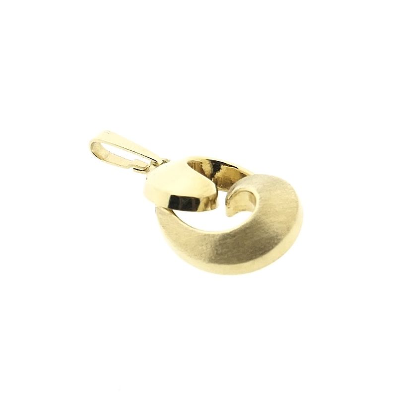 Image 3 of Golden organic pendant