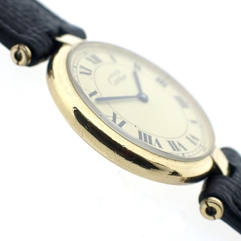 Image 8 of Cartier Must Vermeil; Ladies watch