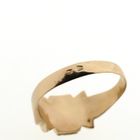 Image 5 of Vintage rose gold ring with spinel