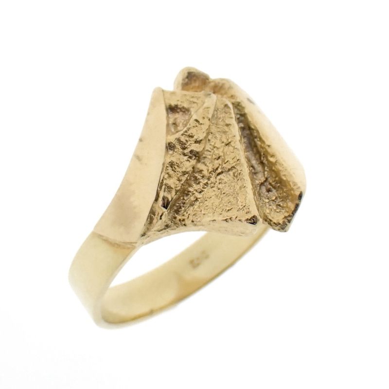 Image 1 of Golden abstract fantasy ring