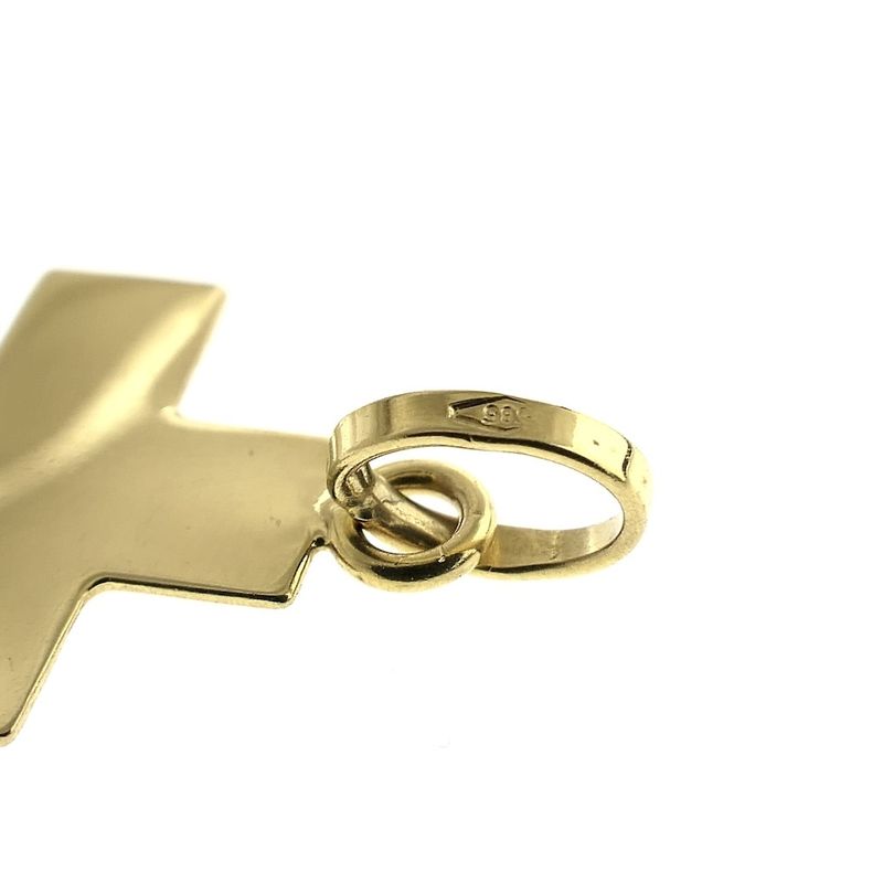 Image 3 of Gold pendant of an isosceles cross