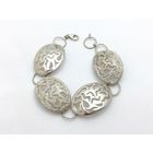 Image 1 of Silver bracelet with fantasy link