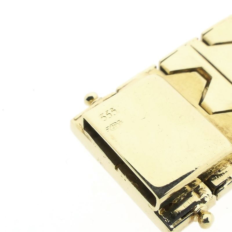 Image 6 of 8 carat wide fantasy link bracelet