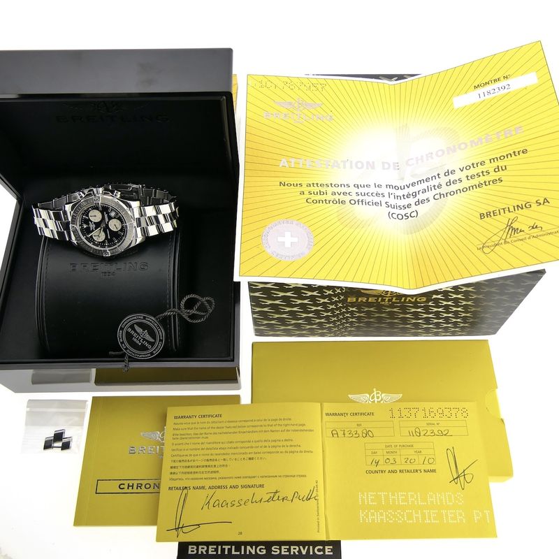 Image 13 of Breitling Colt A73380; Chronograph men's watch