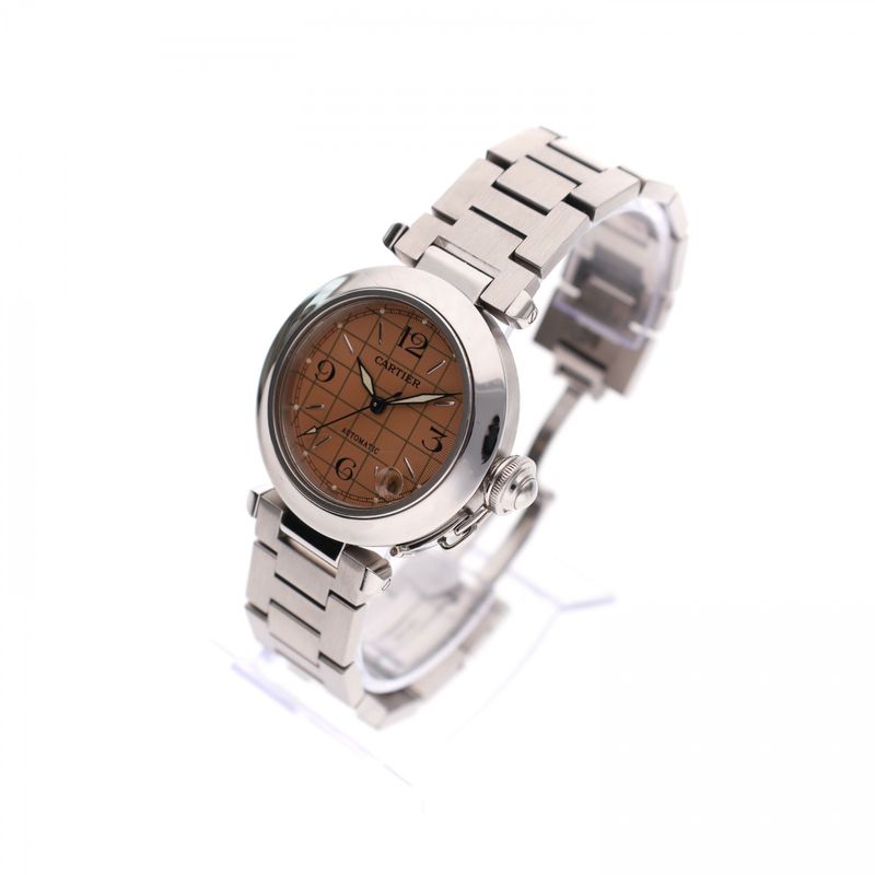 Afbeelding 3 van Cartier Pasha C ‘Salomon’ 2324 W31043M7; Automatisch Horloge