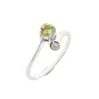 Image 3 of White gold ring with zirconia