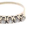 Image 8 of Gold ring with diamond | 0.30 ct.
