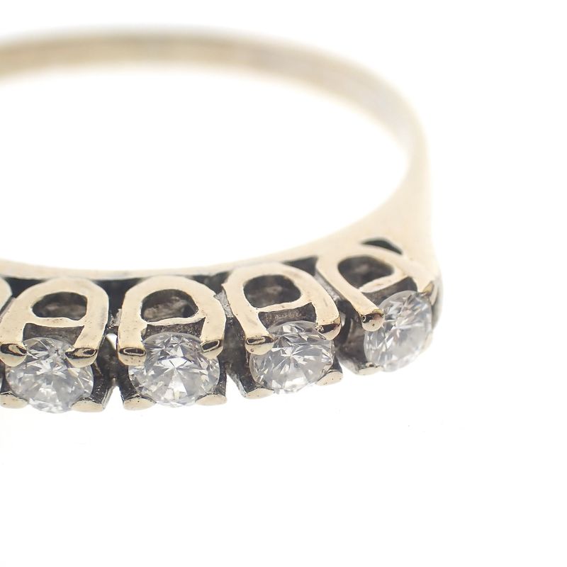 Image 8 of Gold ring with diamond | 0.30 ct.