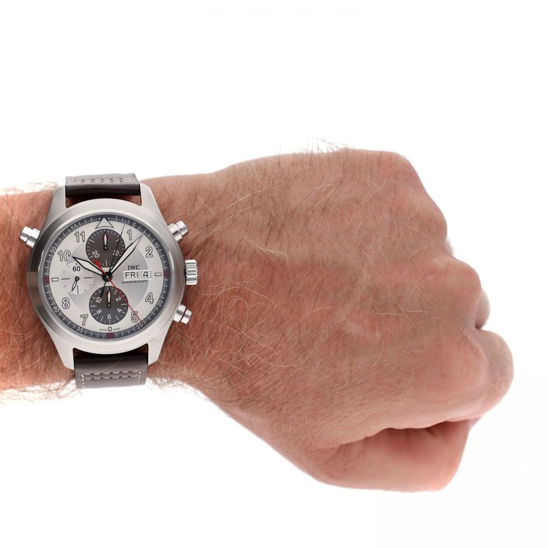 Image 15 of IWC Pilot's Watch Double Chronograph IW371806; Automatic Watch