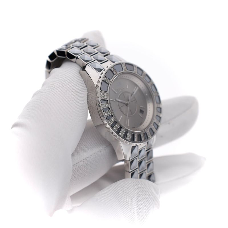 Afbeelding 17 van Dior Christal CD113113; Dames Horloge met Diamanten