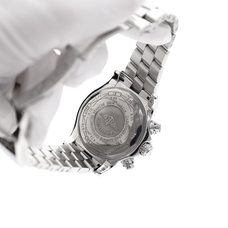 Image 13 of Breitling Super Avenger 'Blue' A13370; Chronograph men's watch