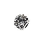 Image 1 of Pandora charm; Silver; White Daisy