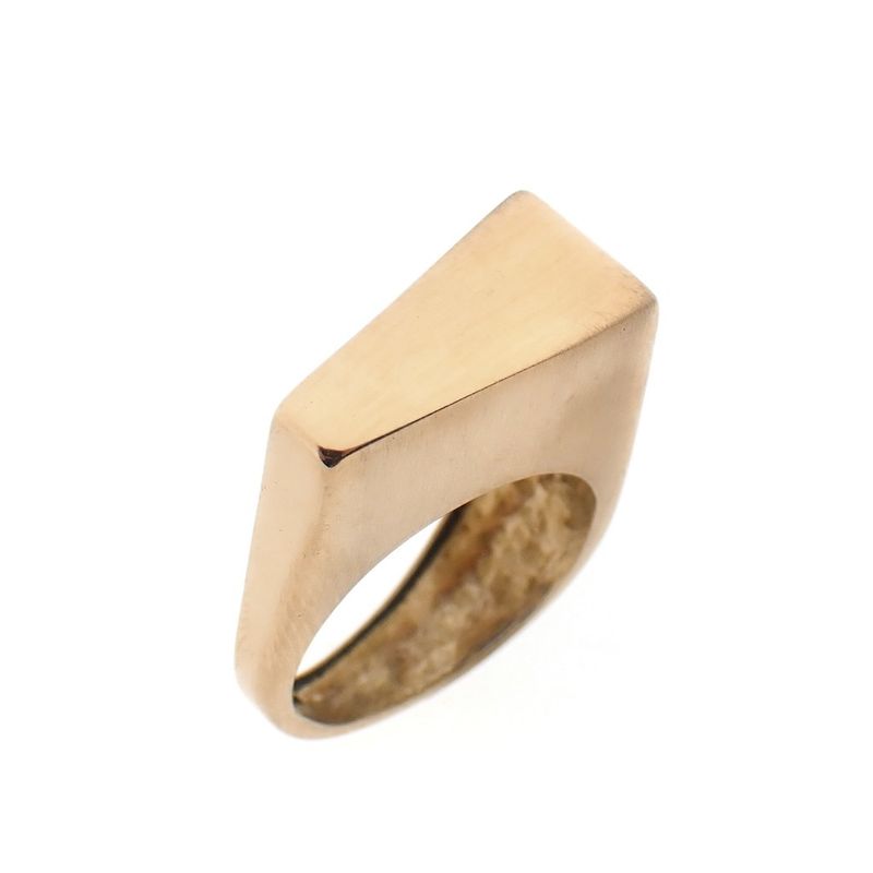 Image 1 of 18 carat rose gold ring