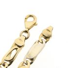Image 8 of Two-tone gold Figaro link chain