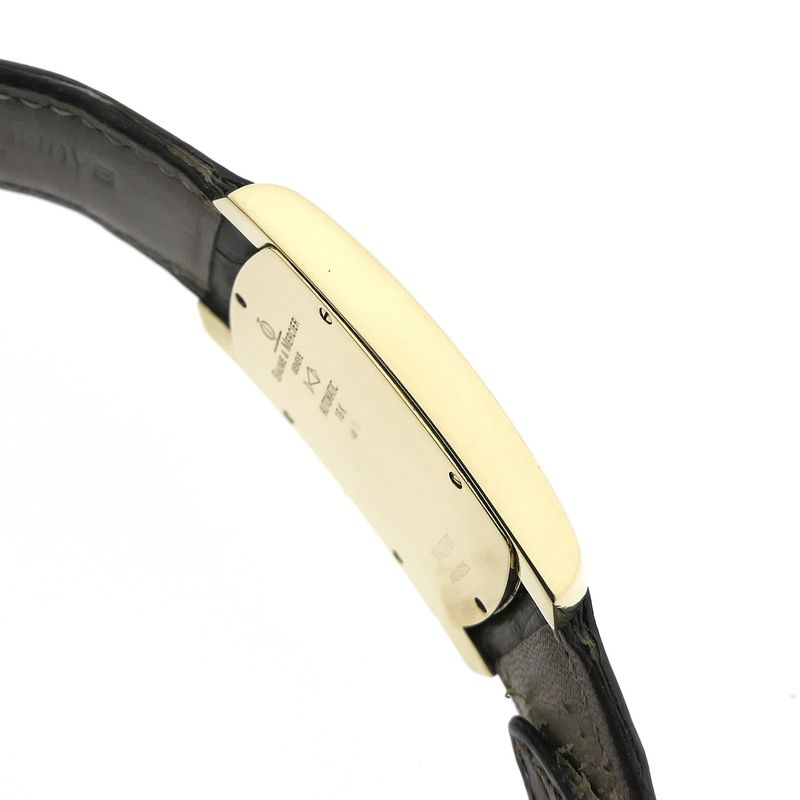 Image 17 of Baume Mercier Hampton; Automatic 18k gold watch