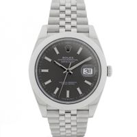 Rolex Datejust 41mm 'Rhodium' 126300; Automatic men's watch