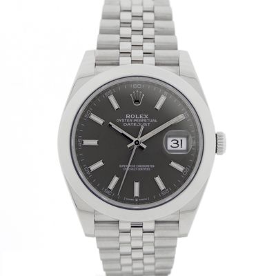 Image 1 of Rolex Datejust 41mm 'Rhodium' 126300; Automatic men's watch
