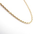 Image 2 of Two-tone gold twisted necklace | 45 cm