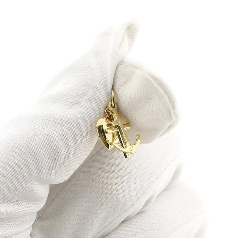 Image 5 of Gold pendant; Faith, hope, and love