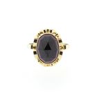 Image 3 of Vintage gold ring with garnet